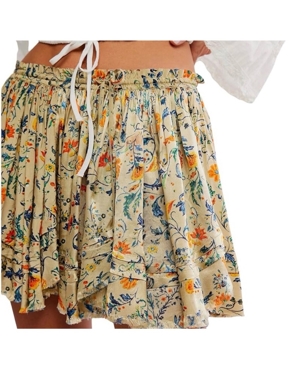 FP One Third Charm Floral Mini Skirt